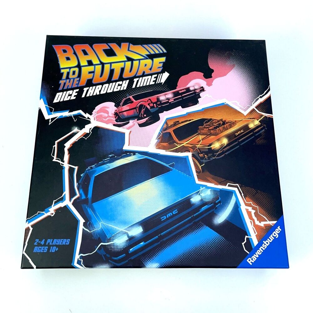 NEW - Ravensburger Back to the Future: Dice Through Time Board Game Ages 10+ - Picture 2 of 5